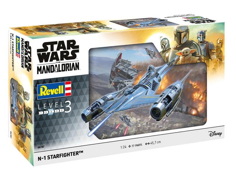 Revell The Mandalorian N1 Starfighter Kit (1:24 Scale)