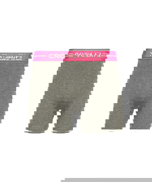 Crosshatch Astral Bright Boxers 12pk Charcoal Marl