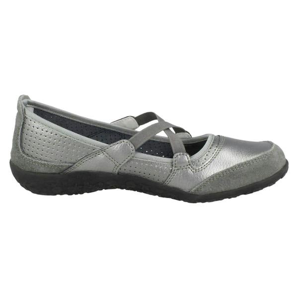 Down to Earth Ladies Down To Earth Elastic Cross Strap Pumps
