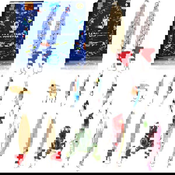 Leaper 12PCS Fishing Set Calendar Blind Box