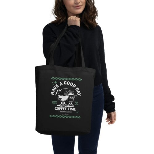 Anchor & Crew GUSTATORY Have A Good Day Recycled Cotton Tote Bag