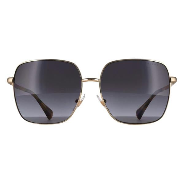 Ralph by Ralph Lauren Sunglasses RA4142 9004T5 Shiny Gold Grey Gradient Polarized