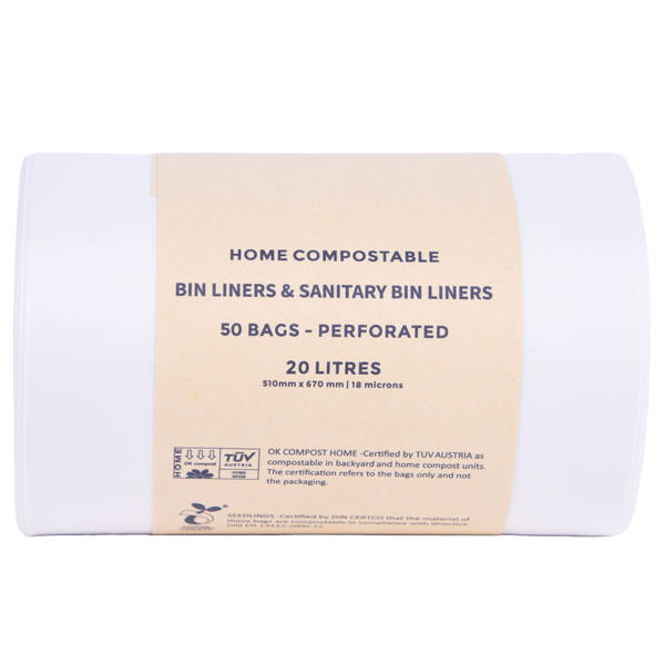 ProKleen Pro-kleen Sanitary Bin Liner Bags, 50 Hygienic Trash Rubbish Disposal Bags for 20L Sani
