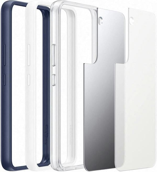 Samsung Galaxy S22 Frame Cover Navy - EF-MS901CNEGWW