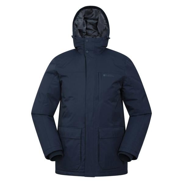 Mountain Warehouse Mens Jet Extreme Down Parka - Navy - 