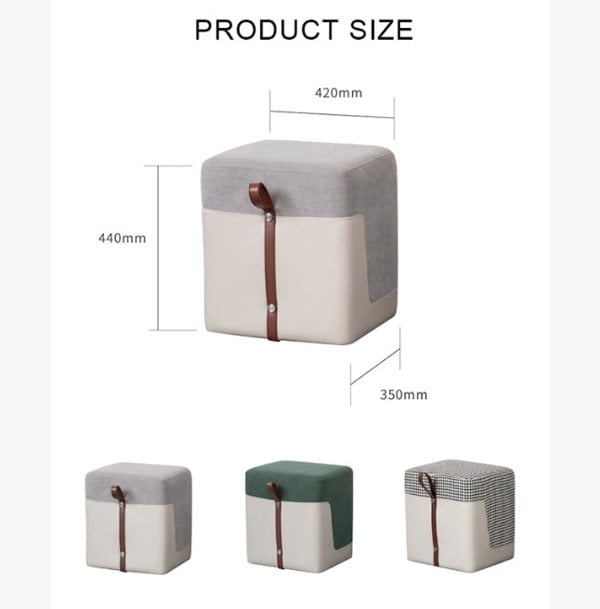 Rotteck Stool, Footstool, Ottoman-Weilai Concept-Weilai Concept