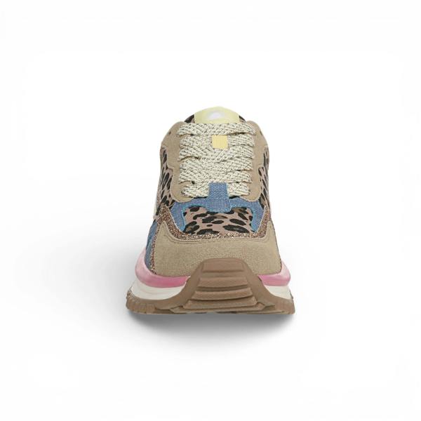 Blowfish Malibu Leo - Women's Pink Yellow Retro Sneaker