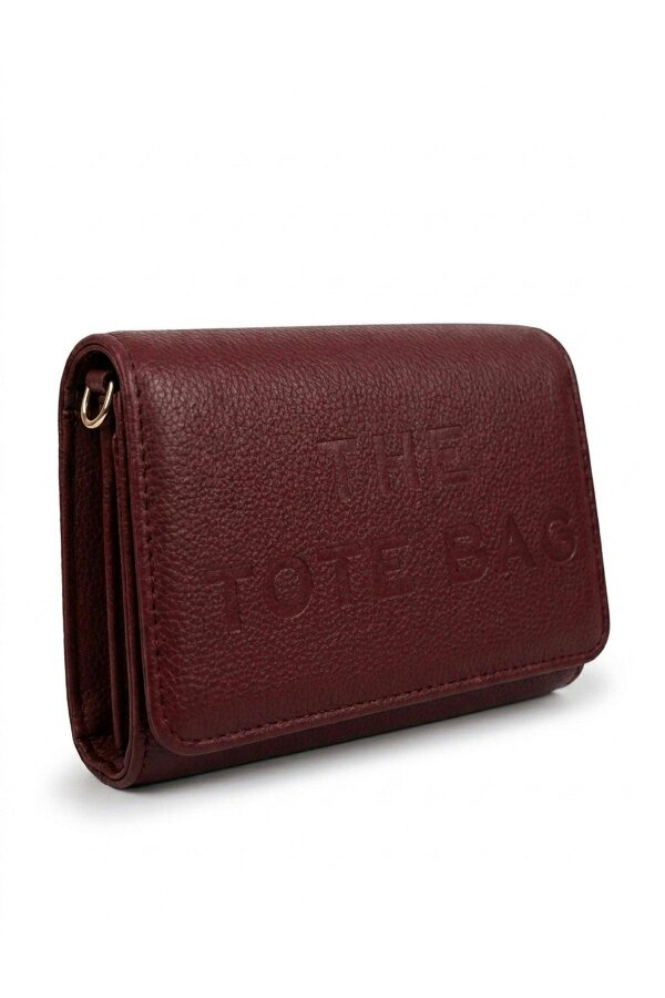 ikrush Constance Pebbled Faux Leather Text Bag