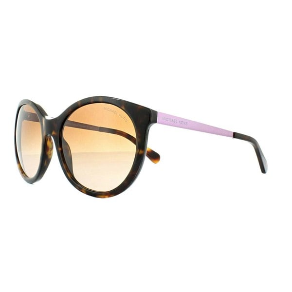 Michael Kors Sunglasses Island Tropics 2034 3200/13 Dark Havana Light Brown Gradient