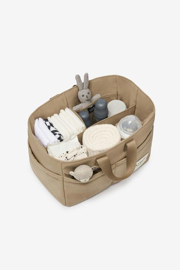 Tiba + Marl T+M Canvas Organiser Caddy / Pocket Tote Insert Desert