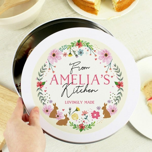 Personalised Memento Company Personalised Easter Cake Tin
