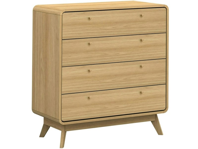 Dorel Home Cassie Chest with 4DR in Oak Oak