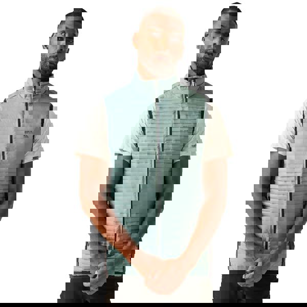 Regatta Mens Andreson Hybrid Padded Jacket - Glacier/Ash - 