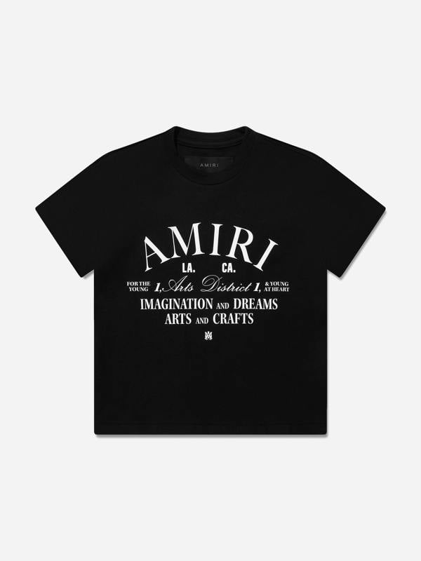 Amiri Kids Arts District T-Shirt in Black