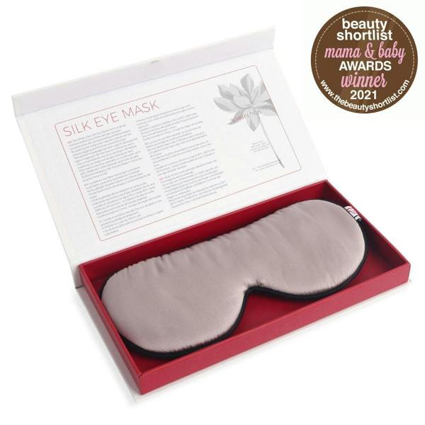 White Lotus Beauty 100% Mulberry Silk Pillowcase and Eye Mask Set Cruelty Free
