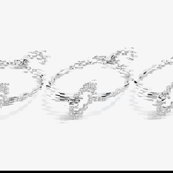Swarovski Dextera Rhodium Plated Crystal Set Bracelet 5743569