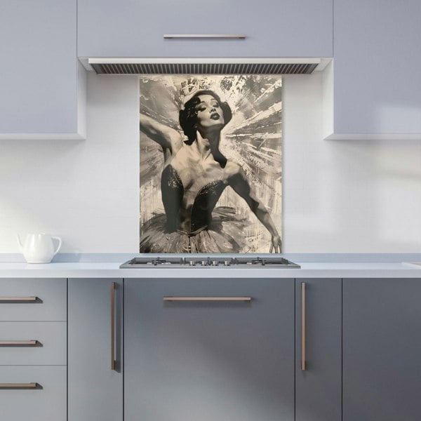 Warren Reed - Designer 1920s Ballerina Radiance Kitchen Splashback