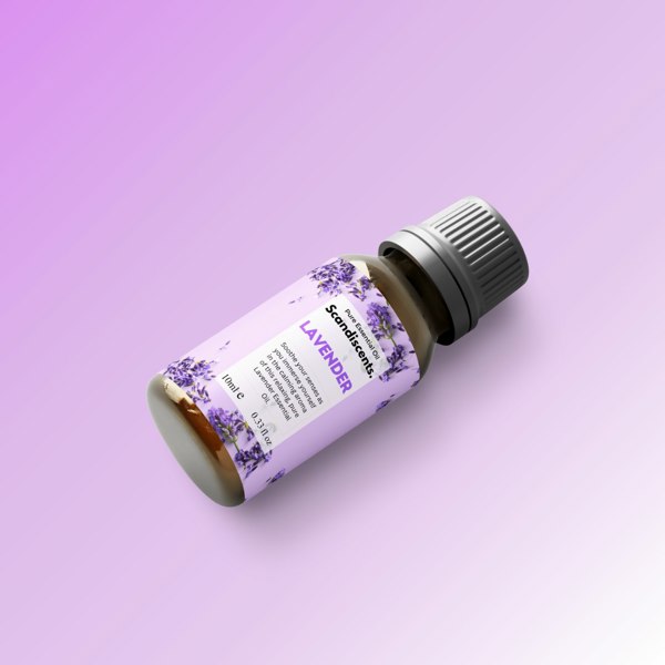 Lavender Essential Oil - For Sleep and Relaxation - Scandiscents, waterless diffuser, essential oils, fragrance oils