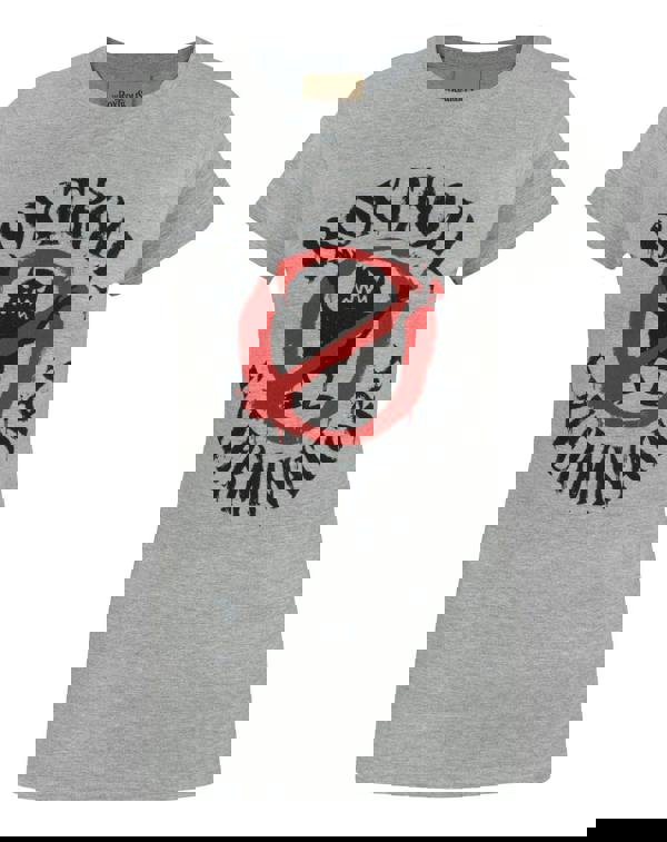 Boxtrolls Womens Grey Logo Short Sleeved T-Shirt