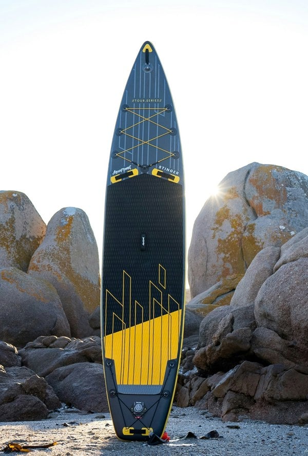 Aquaplanet STINGER Explorer 12'8" Inflatable Paddle Board Package