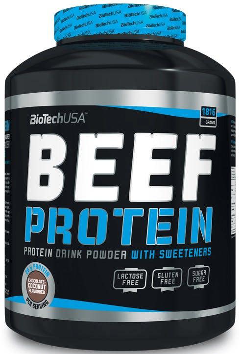 BioTechUSA Beef Protein, Vanilla Cinnamon - 1816g