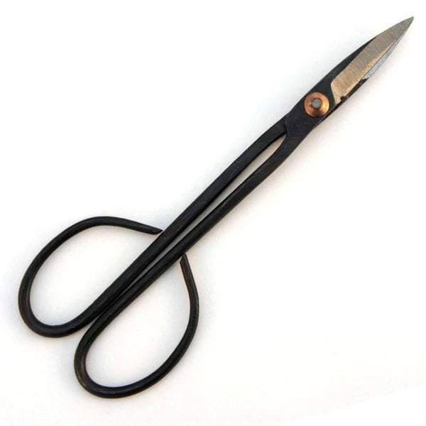 Chinese Long Handled Fine Twig Bonsai Scissors 205mm - Yorkshire Bonsai