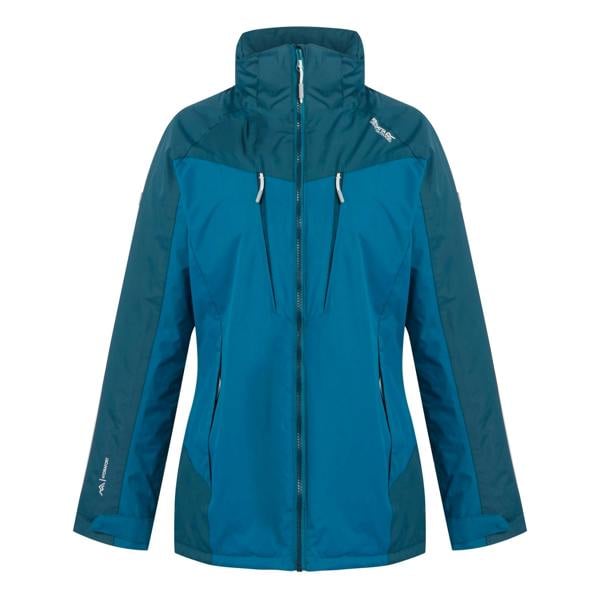 Regatta Womens Calderdale Winter Waterproof Jacket - Gulfstream/Reflecting Lake