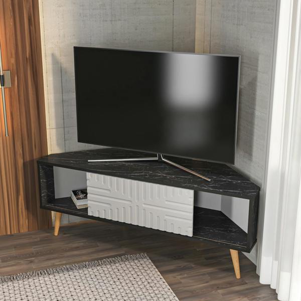 Decorotika Mora Modern Tv Stand TV Cabinet for TV's up to 63"
