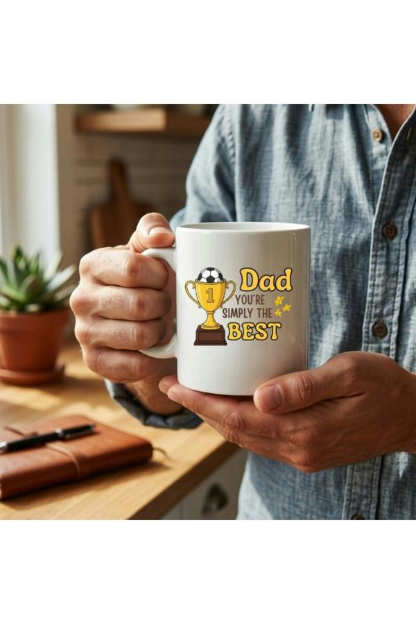 Dyzi Dad Youre Simply The Best Mug Ceramic Coffee Cup