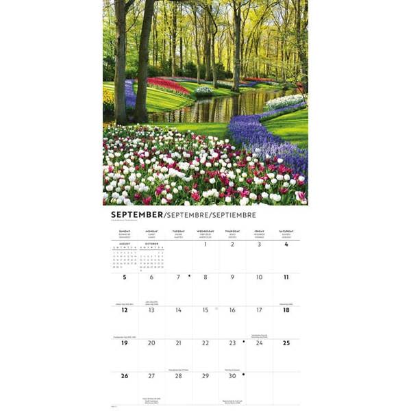 In the Garden Calendar 2027, Wall Calendars, Month To View, Lifestyle, Gift