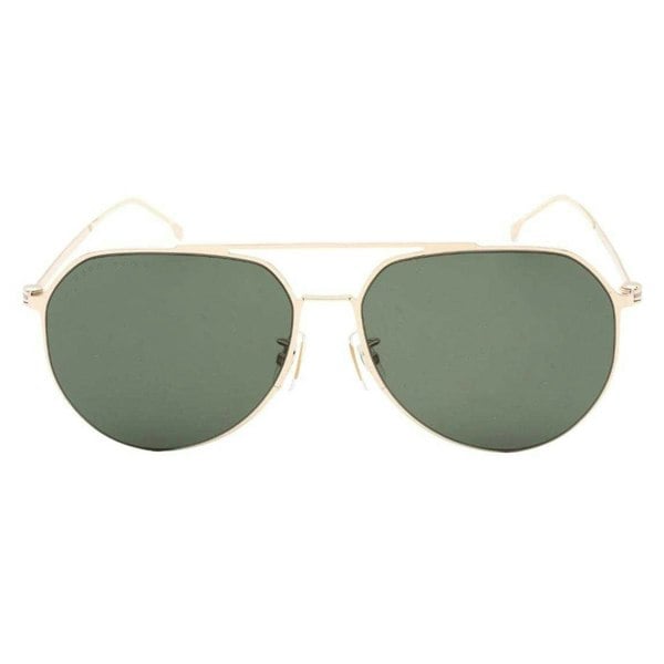 Hugo Boss Pilot Sunglasses - Green/Gold