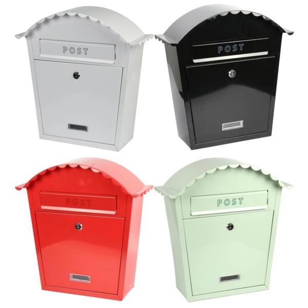 EMtronics Steel Wall Mountable Post Box