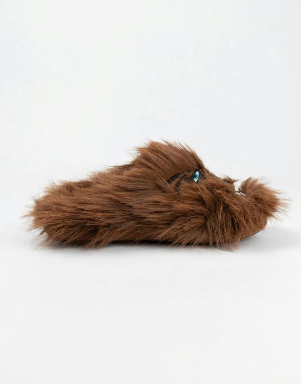 Star Wars Mens Brown Chewbacca Mule Slippers