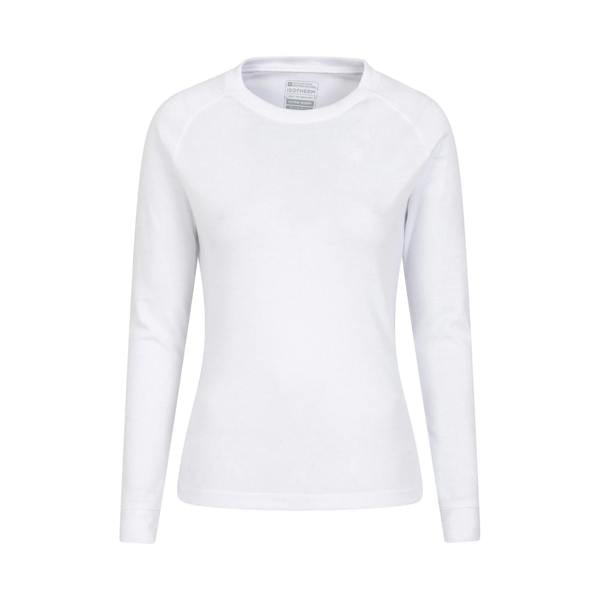 Mountain Warehouse Womens/Ladies Talus Long-Sleeved Top - White
