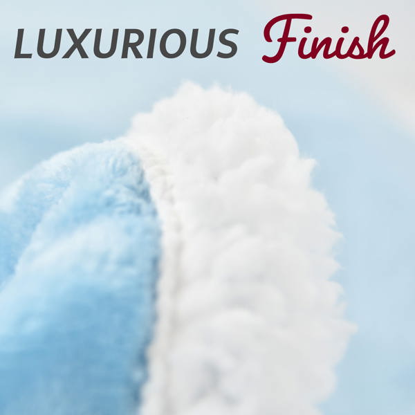 GlamHaus Heated Throw Electric Fleece Over Blanket Sofa Bed Large 160 X 130cm Aquamarine