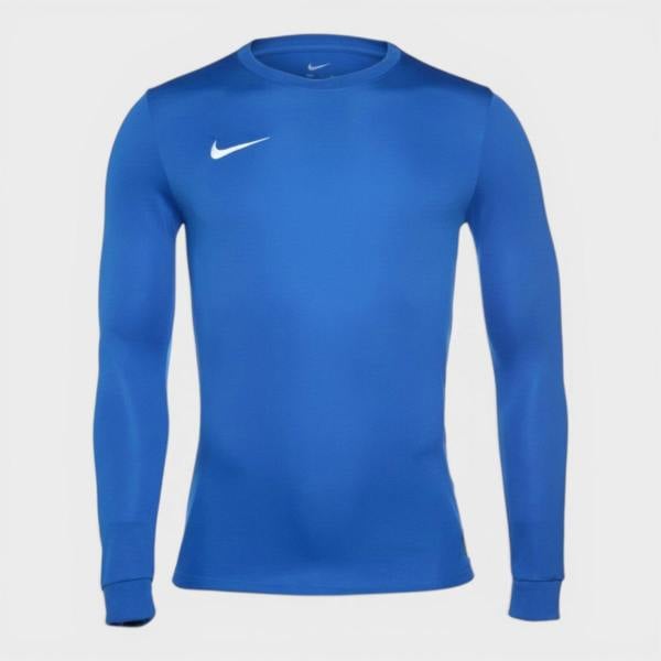 Nike Dri-Fit Long Sleeve Jersey Royal Blue
