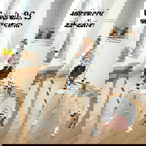 Dekko Adjustable 6-In-1 Baby Highchair Infant Feeding Seat Toddler Table Chair