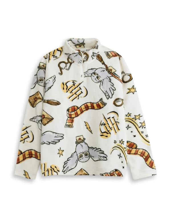 Harry Potter Womens White Hedwig Jumper
