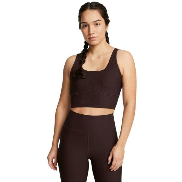 Under Armour Womens/Ladies Meridian Ribbed Snug Fit Tank Top - Brown - 