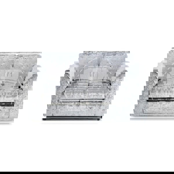 Crystal Crushed Velvet 2 Seater Sofa Full Back