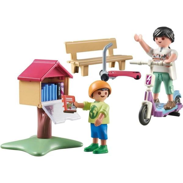 Playmobil Book Exchange - 71511 Playset