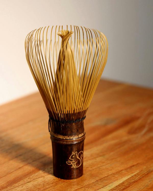brut tea "SHIN" Purple Bamboo Chasen - Handcrafted Matcha Whisk