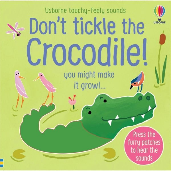 Usborne Don't Tickle Touchy-feely Sound Books Collection 5 Books Set by Sam Taplin Tiger, Lion, Hippo, Crocodile, Dinosaur