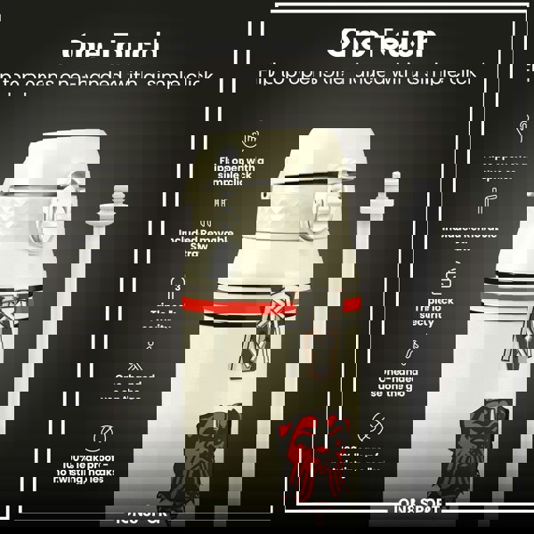 ION8 NFL x ION8 Insulated Steel Water Bottle, NFL Browns, 750ml (24oz)