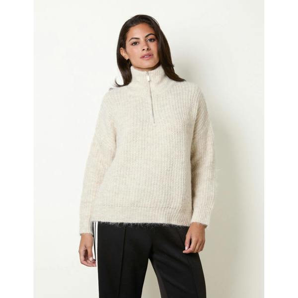 Blue Vanilla Half Zip Jumper