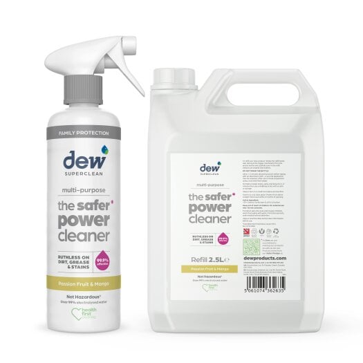Dew Superclean Multi-Purpose The Safer Power Cleaner Passion Fruit & Mango - Bundle Pack