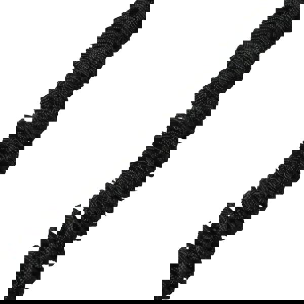 Bungee Dockline Mooring Rope with Stainless Steel Hook 1M (Polyester Marine Boat Docking Line)