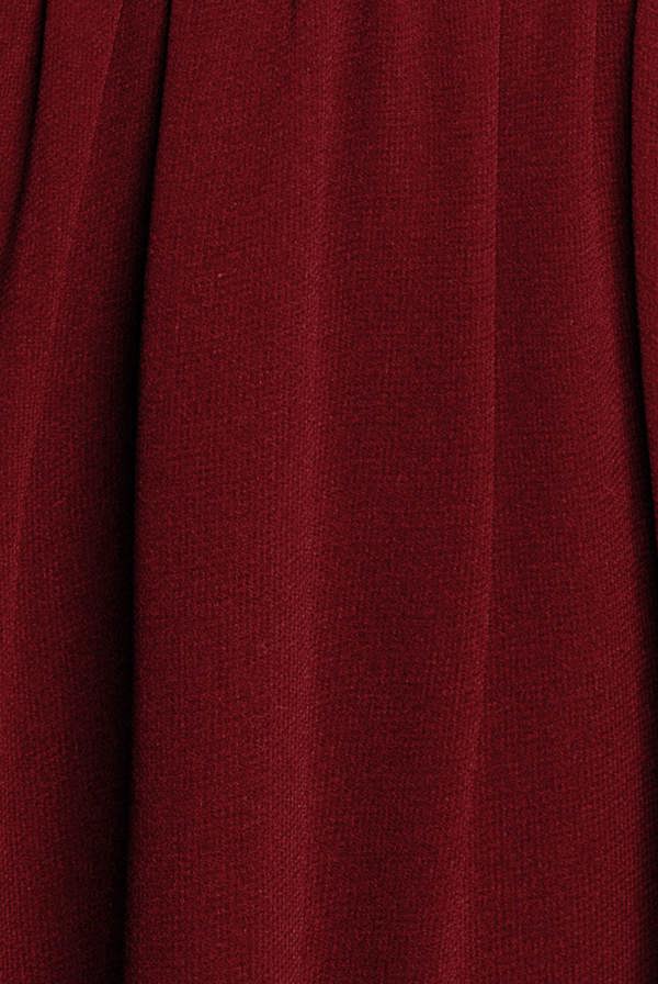 Chiffon Flutter Sleeve Wrap Midi Dress - Berry DR2555B