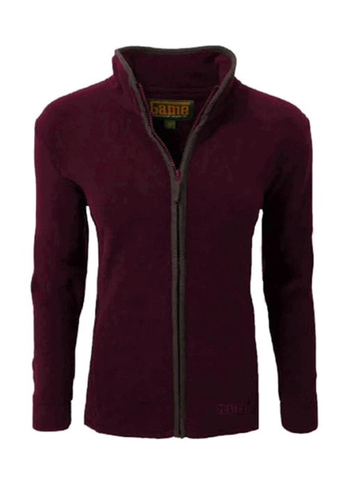 Penrith fleece jacket Maroon