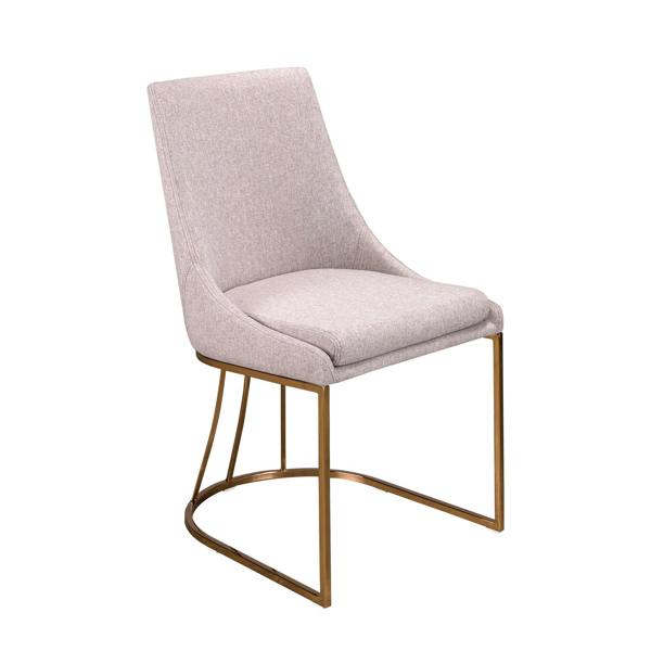 Angel Cerdá Grey Fabric Chair 4182